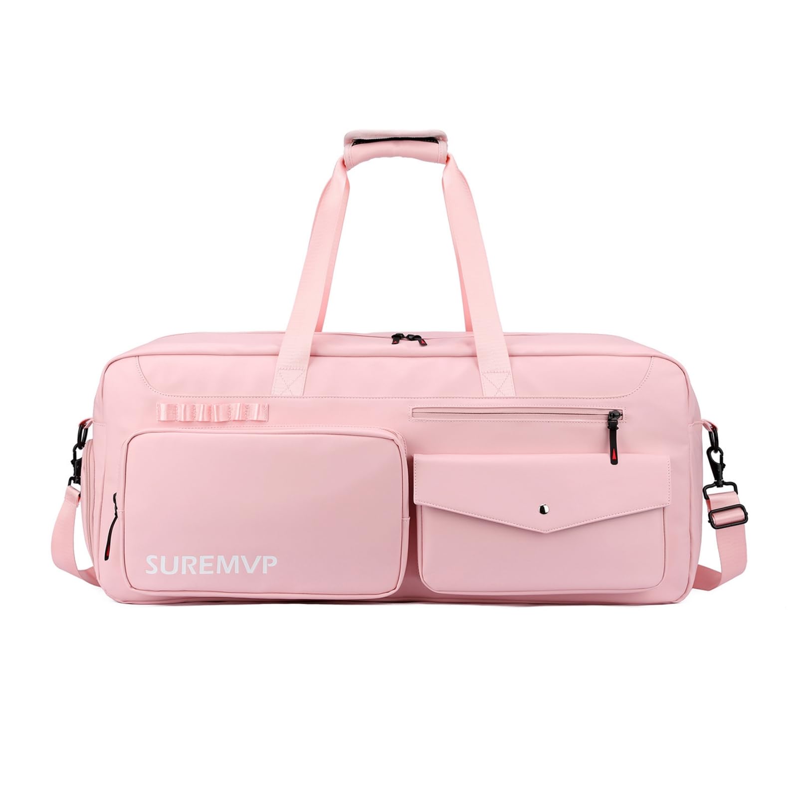 Borsa Porta Racchette Capiente Borsa da Tennis con Scomparto Termico Organizzato Borsone con Scomparto Scarpe per Allenamento, Palestra