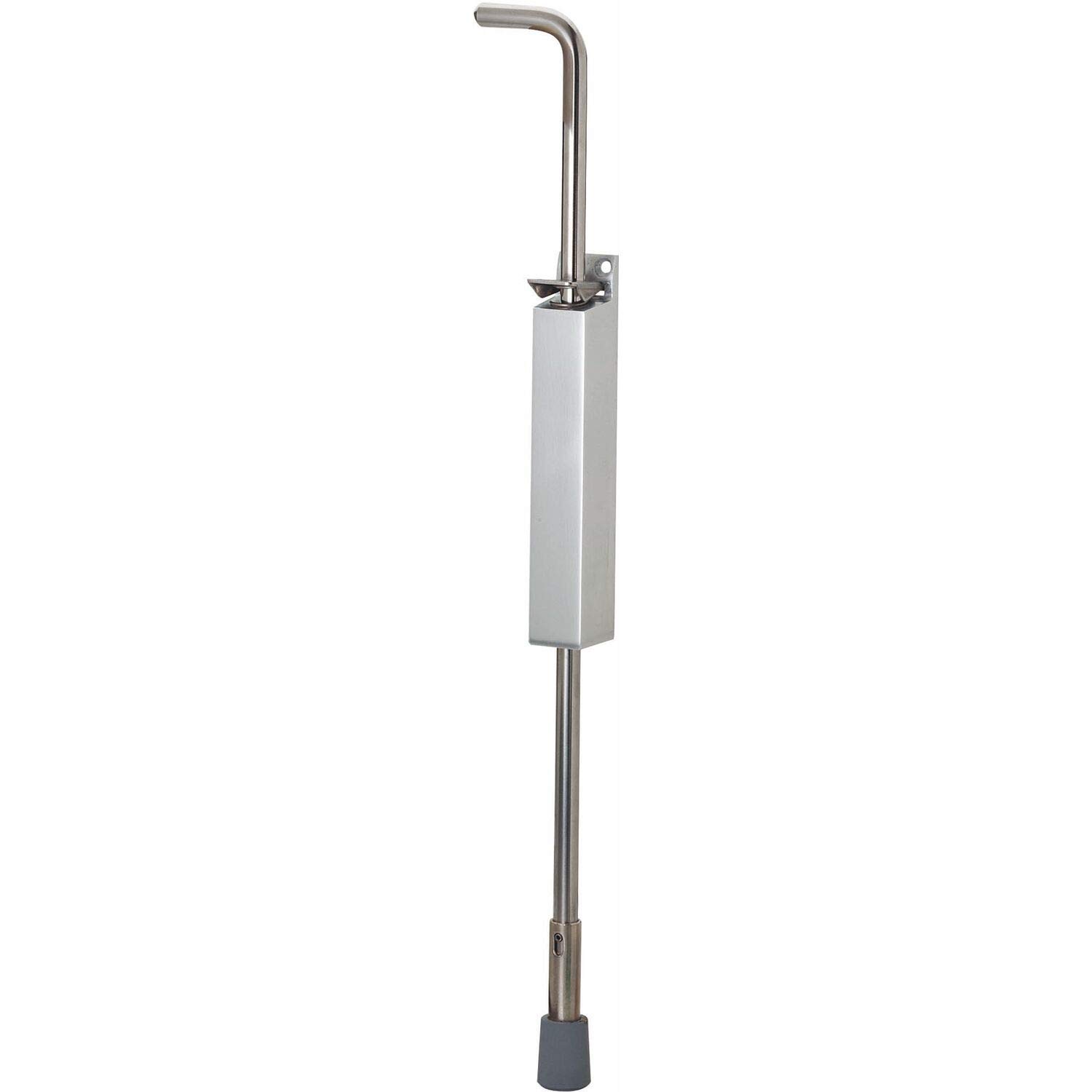 KWS 104802 Door Stop for Extremely Large Differences in Height 555 mm Aluminium Silver Varnished, Silber