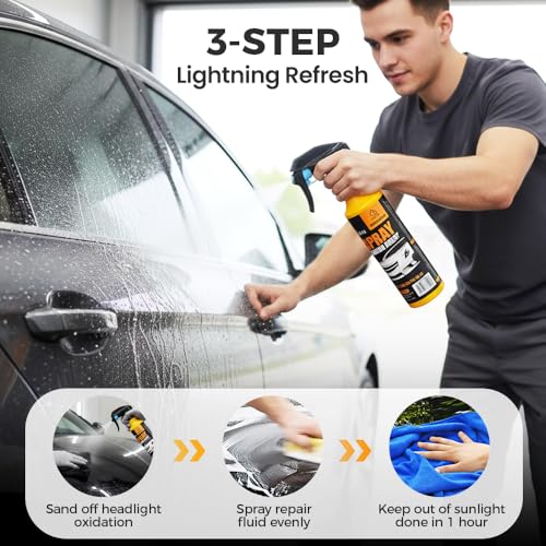 Kit de spray cerámico nano hidrofóbico para autos 3Pcs miniatura 3