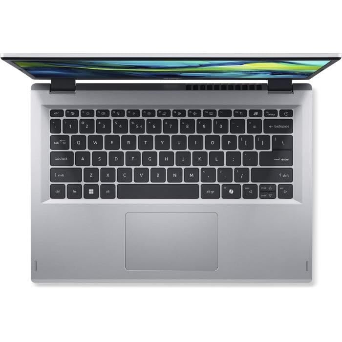 Image of Acer TravelLite Business Laptop (TL04-51M) | 14 inch FHD IPS | Intel Core 5-120U (Up to 5.0GHz) | 16GB DDR4 | 512GB SSD | Win 11 Home | Ms-Office | WiFi 6 | HD Webcam with Privacy Shutter | Black