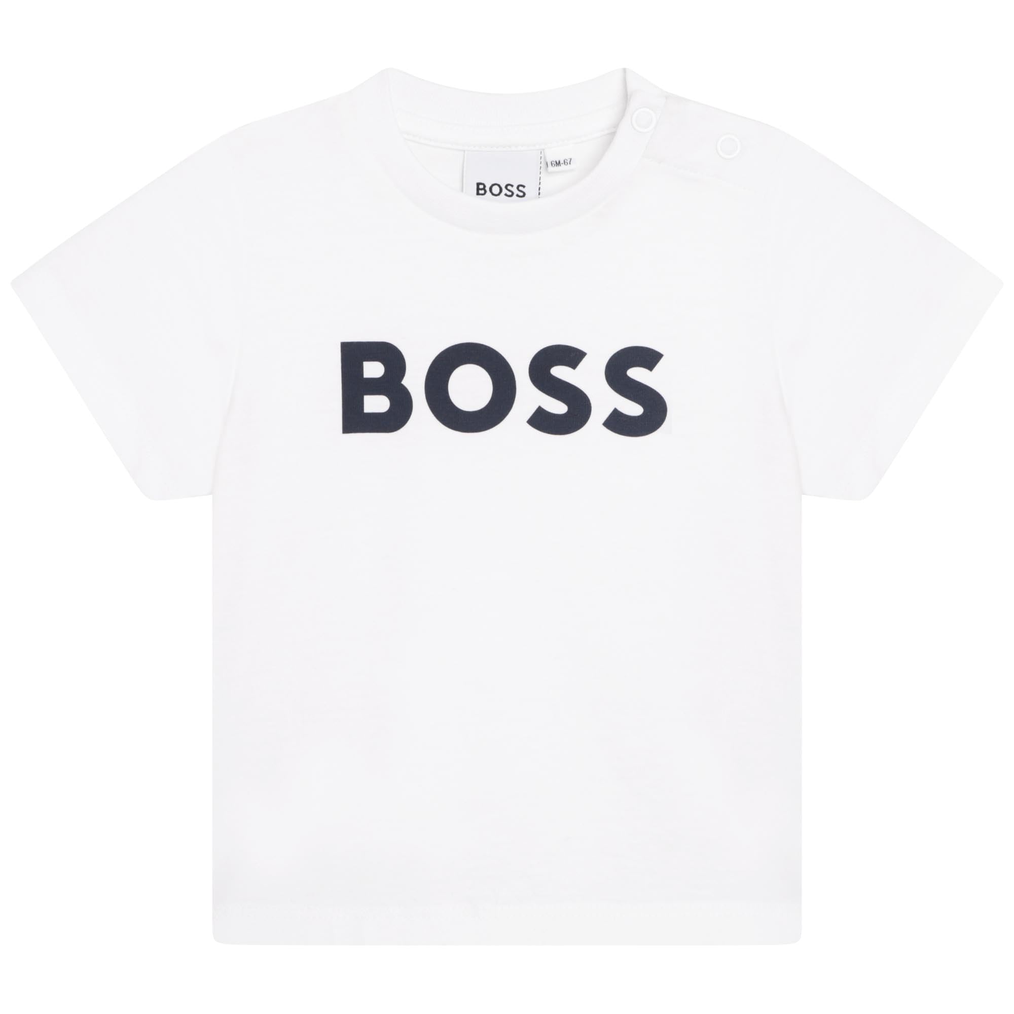 BOSS - Tee Shirt 100% Cotone