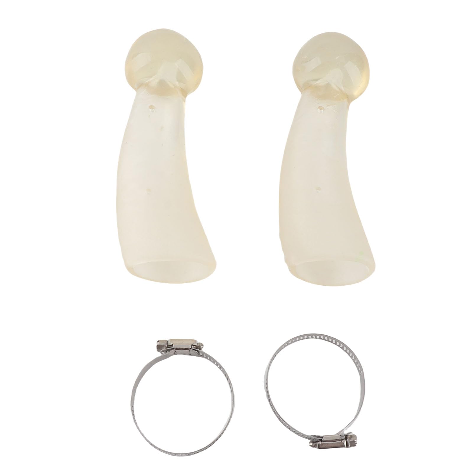 1 Ensemble Silicone Veau Corne Protecteur Taureau Vache Corne Anti Couverture Chèvre Corne Couverture Anti Accessoire pour la Tenue de la Ferme
