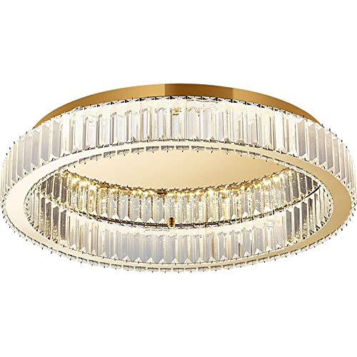 Lustre en cristal de luxe MOCHAMIK plafonnier suspendu chic salon