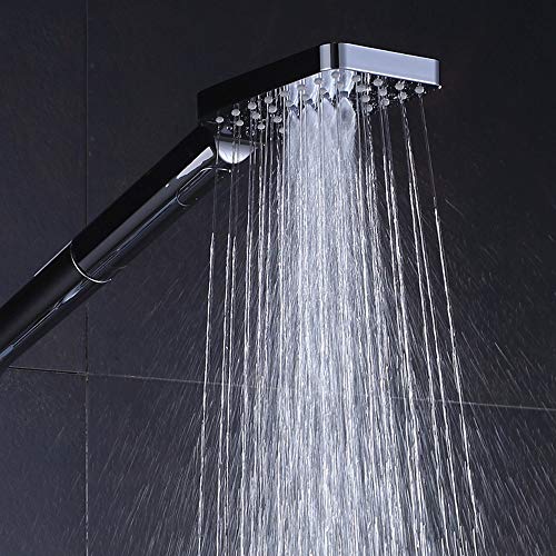 Pommeau de douche à main haute pression pour un spa à la maison avec jet puissant chrome