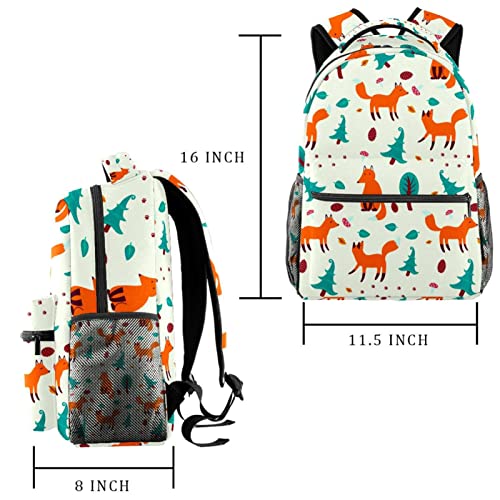 Sac à dos de voyage imprimé renards Sly Foxes mixte