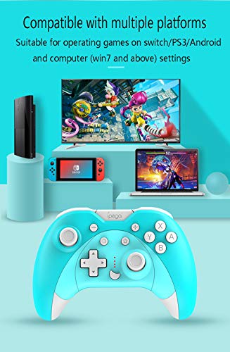 Gamepad sem Fio Vibratória de Seis Eixos para N-Switch PS3 Galaxy S10 S20 Android Smartphone Tablet