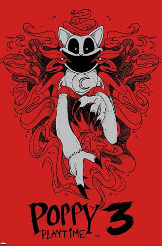 Trends International Poppy Playtime: Chapter 3 - Smoke Wall Poster, 34L x 22.4W, Unframed Version