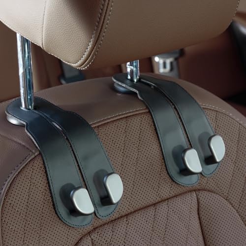 CoBak Headrest Hooks for Car -...