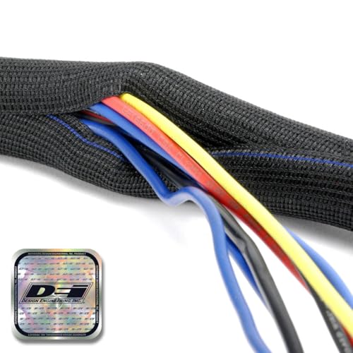 Manga de alambre flexible tipo split loom de media pulgada para gestión de cables y protección 3