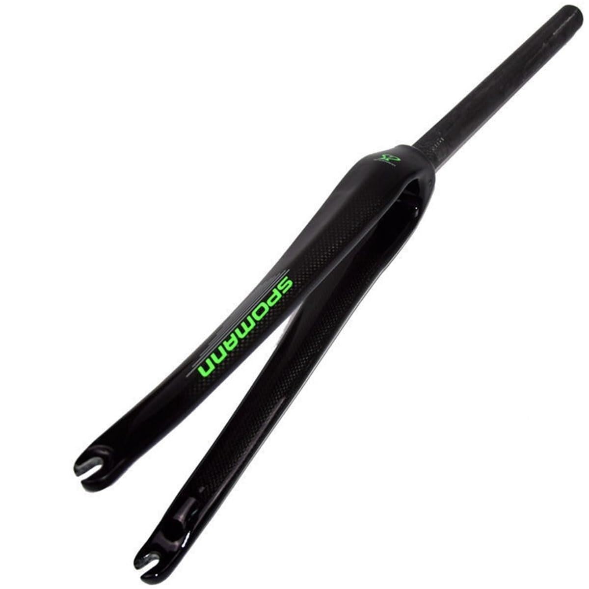 WIQUYBML 700C Road Bike Rigid Forks Carbon Fiber Front 1~1/8" Straight Tube QR 9x100mm C Brake Ultralight Bicycle Fork 370g