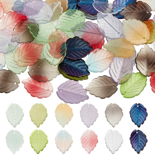 Applicazione:queste perle trasparenti a forma di foglia possono essere utilizzate nelle collane, bracciali, orecchini, Portachiavi, ciondoli per cellulari, e altri accessori e oggetti decorativi a tema primaverile. Le perle di vetro foglia sono adatte anche per i design di gioielli caratterizzati da un tocco fresco, estetica sognante