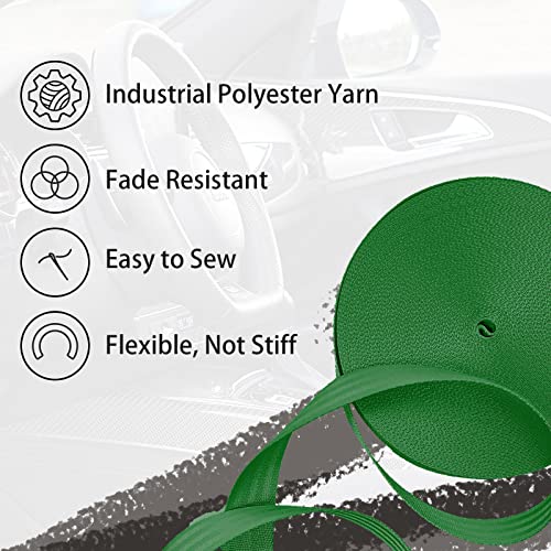 Image of Polyester Webbing Strap 16+Colors - 1 inch&1.5 inch&1.9 inch - 16.5 25 33 55 Yards Heavy Duty Webbing Roll, Flat Webbing Strap for Indoor&Outdoor Gear, Climbing, DIY Crafting, Repairing