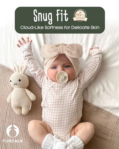 FURTALK Baby Hats Newborn Turban Soft Infant Beanie Girls Caps3