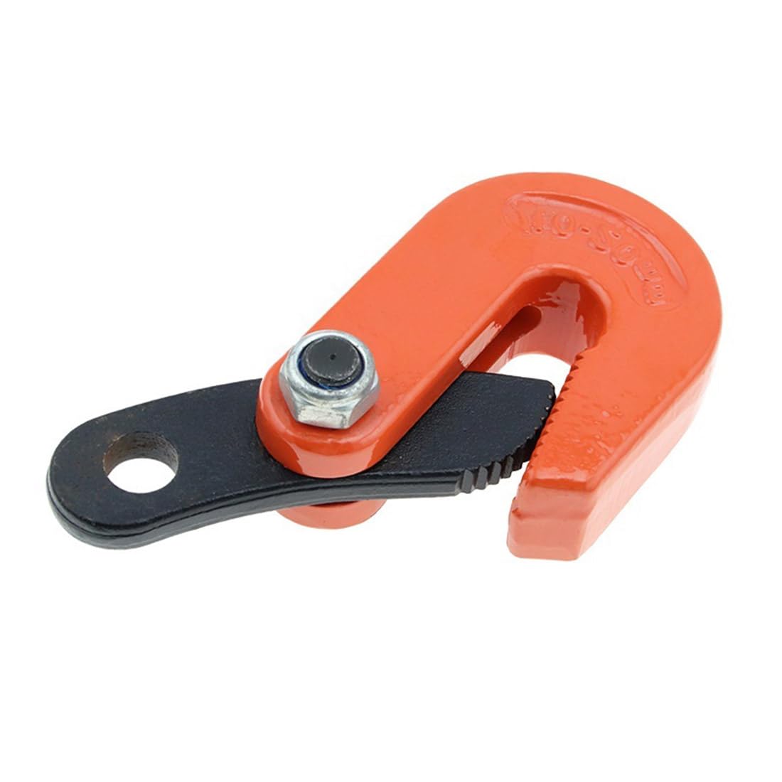YushenFu Steel Plate Lifting Clamp Horizontal Sheet Lifting Tool, Alloy Steel Lifting Tongs L-Type Steel Sheet Lifting Clamp, For Lifting And Transporting(Size:2T)