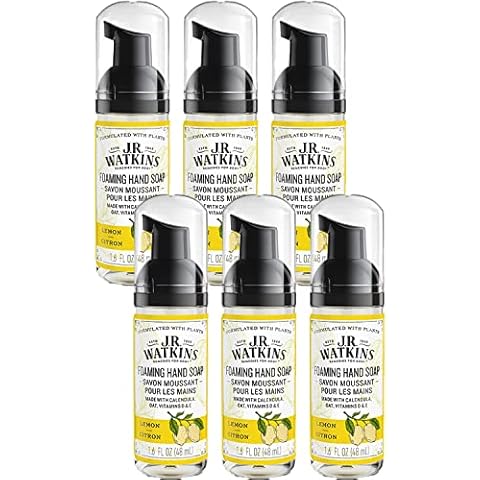 J.R. Watkins Foaming Hand Soap, Scented, 6 Pack Cover