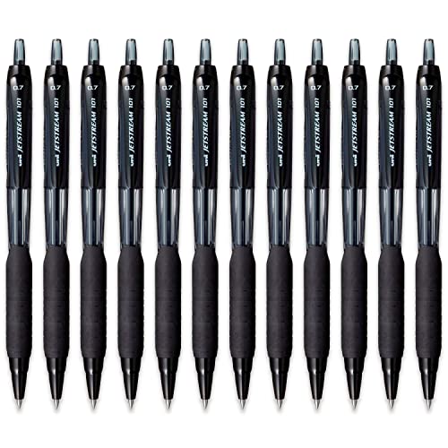 Uni-Ball Rollerball JetStream SXN-101 Noir 0,7 mm Boîte de 12 unités