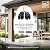 Rain Chains Direct - Modern Loop Rain Chain - 8.5 FT - Durable Black Powder-Coated Aluminum - Premium Rain Chains for Gutters