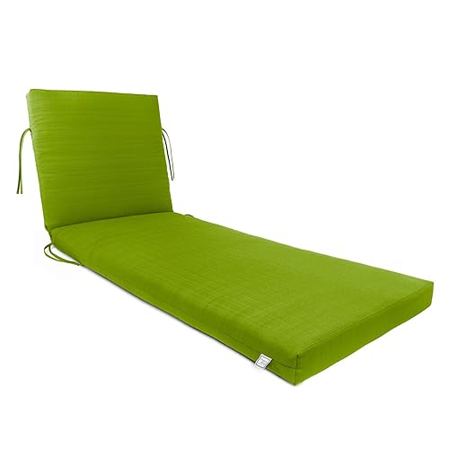 Sherry Kline Sunrise Indoor/Outdoor Chaise Lounge Kiwi 24"x72"