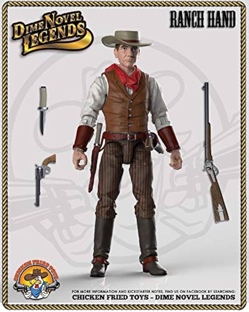 Amazon.com: Dime Novel Legends 1/18 Scale (4