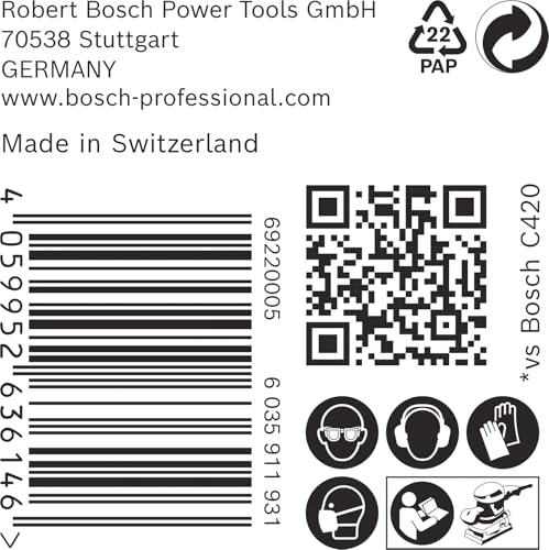 BOSCH Expert 50 Feuilles Abrasives C470 180 80 x 133 mm - vue 5