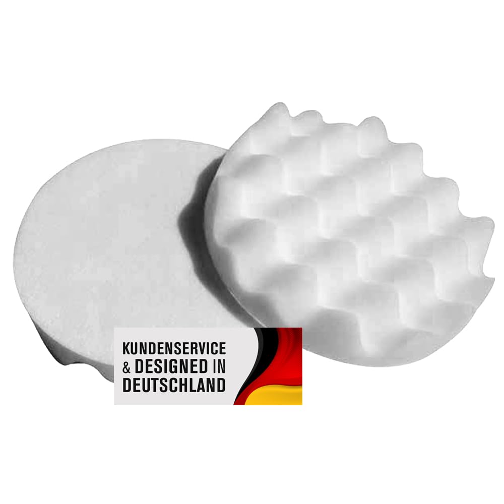 Dedra polijstspons met klittenband (hard) 180mm