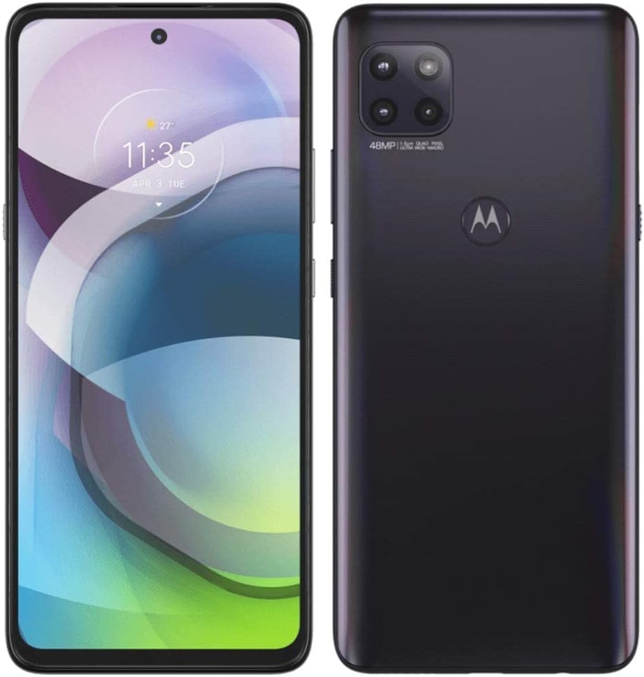 Motorola Moto One 5G Ace (XT2113) | 64GB Storage | 4GB RAM | 6.7-Inch FHD+ Display | Verizon Prepaid & Postpaid Locked Smartphone Space Gray (Renewed)