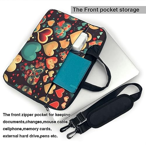 Sac pour ordinateur portable léger anti-choc avec imprimé graphique - 4