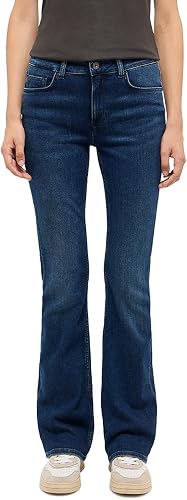 MUSTANG Style Shelby Slim Boot Jeans, Azul Medio 582, 24W x 30L Mujeres