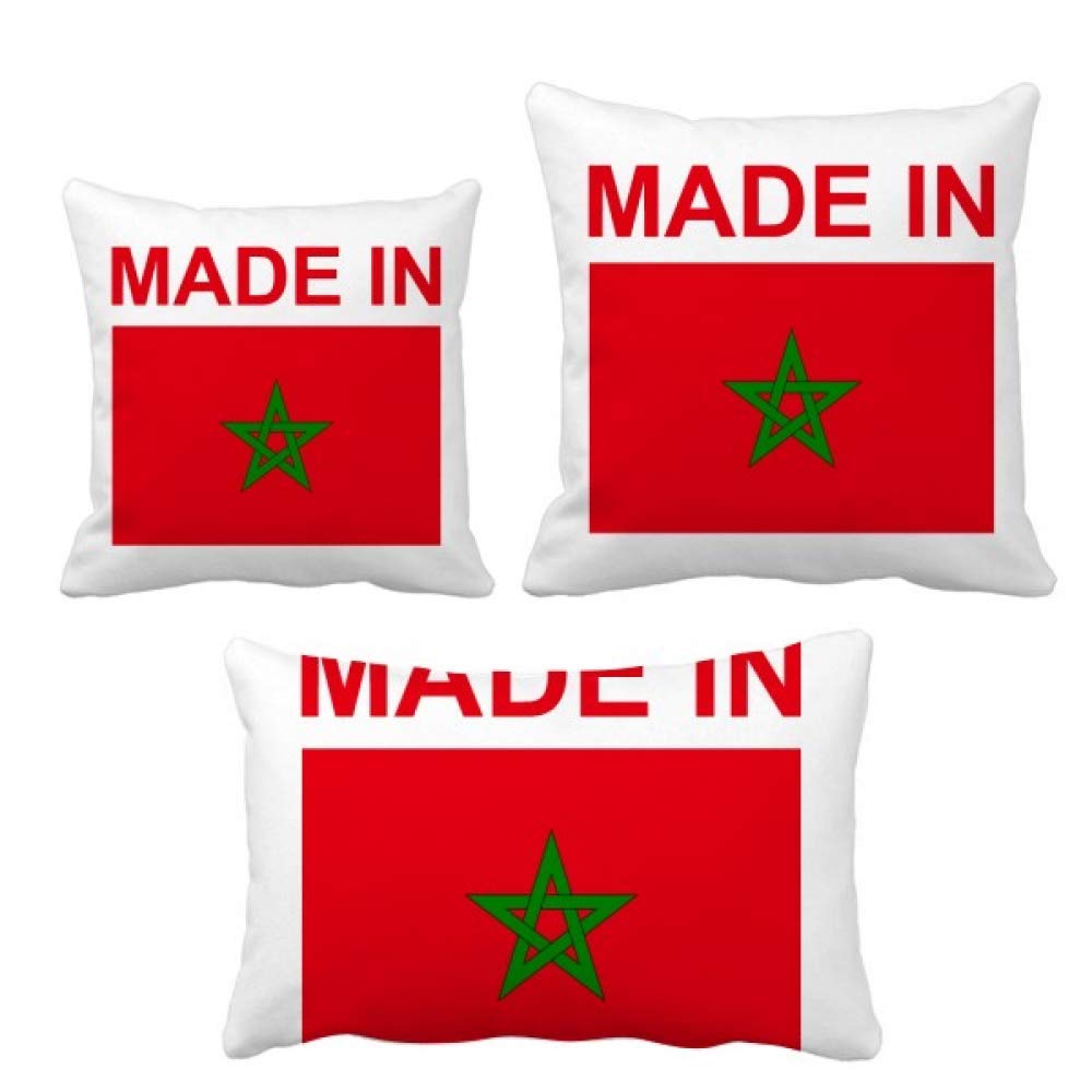 Coussin Maroc avec garnissage inclus pour décoration de canapé salon