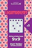 Sudoku Lighthouses - 200 Easy to Medium Puzzles 9x9 (Volume 5)