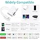 HDMI Adapter für iPhone Pad, 1080P Lightning auf HDMI Digital AV Adapter Video & Audio Sync Bildschirm Konverter für Phone, HDMI Kabel Verbinder kompatibel mit HDTV/Projector/Monitor
