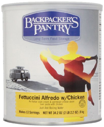 Backpacker's Pantry Fettuccini Alfredo with Chicken