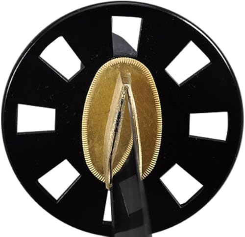 Vista 80 de Handmade Sword - Espada Wakizashi japonesa, práctica, forjada a mano, acero al carbono 1045/1060/1080, templado al calor, espiga completa, afilada