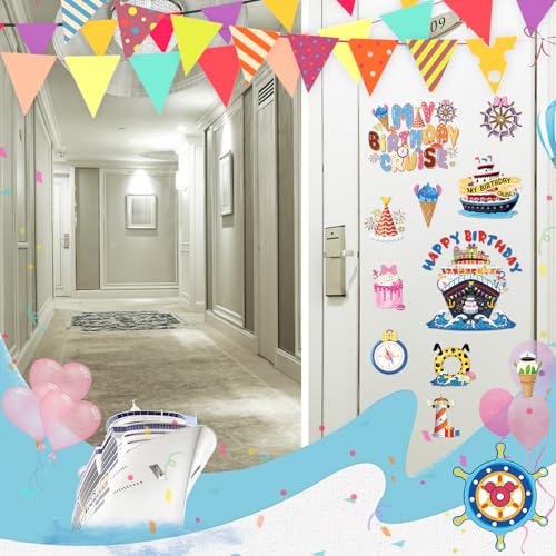 Imanes Decorativos RiVolTa 16 pcs Cumpleaños Nave miniatura 2