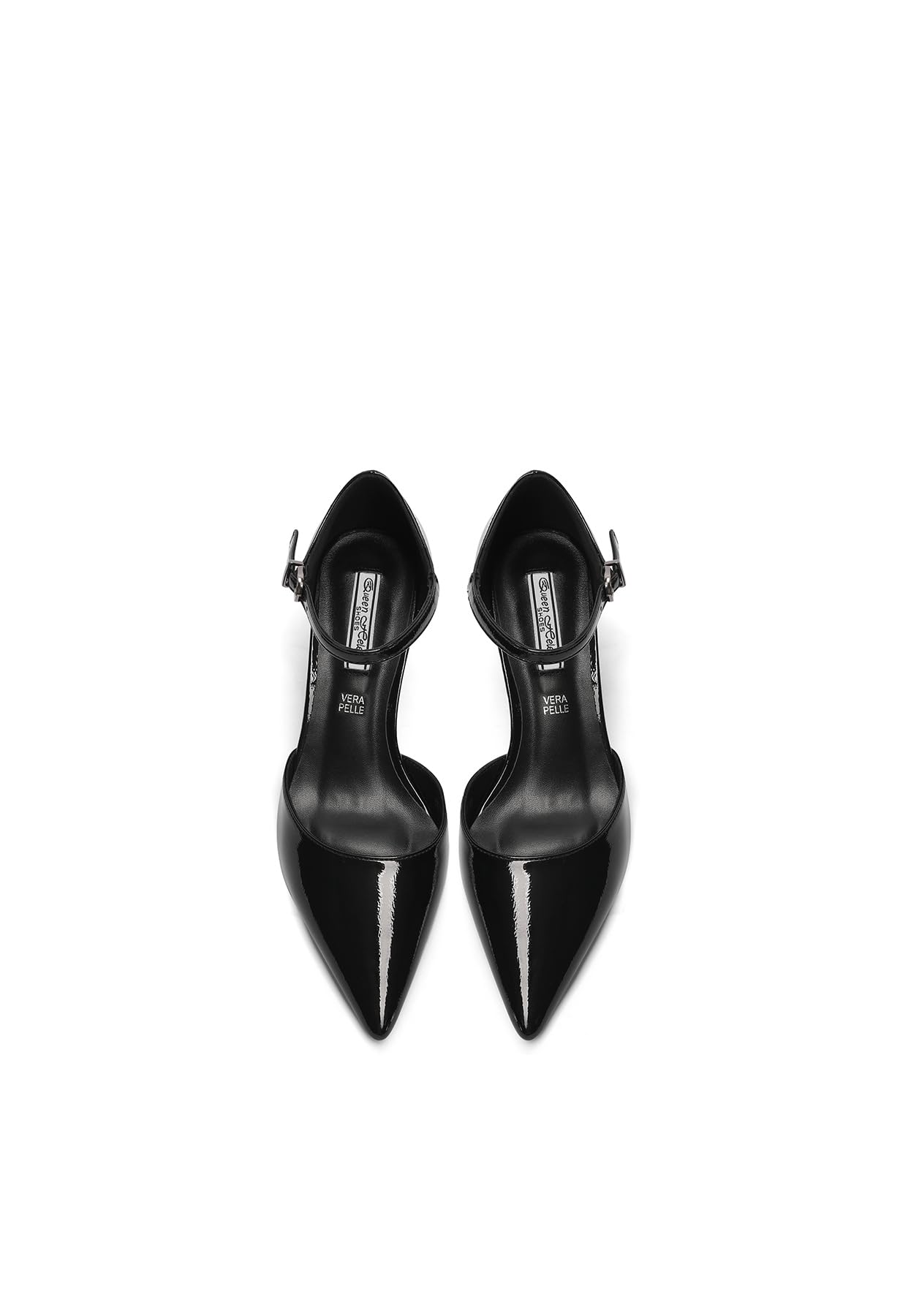QUEEN HELENA Scarpe Eleganti con Tacco Basso Décolleté a Punta Chiusa Donna K3407