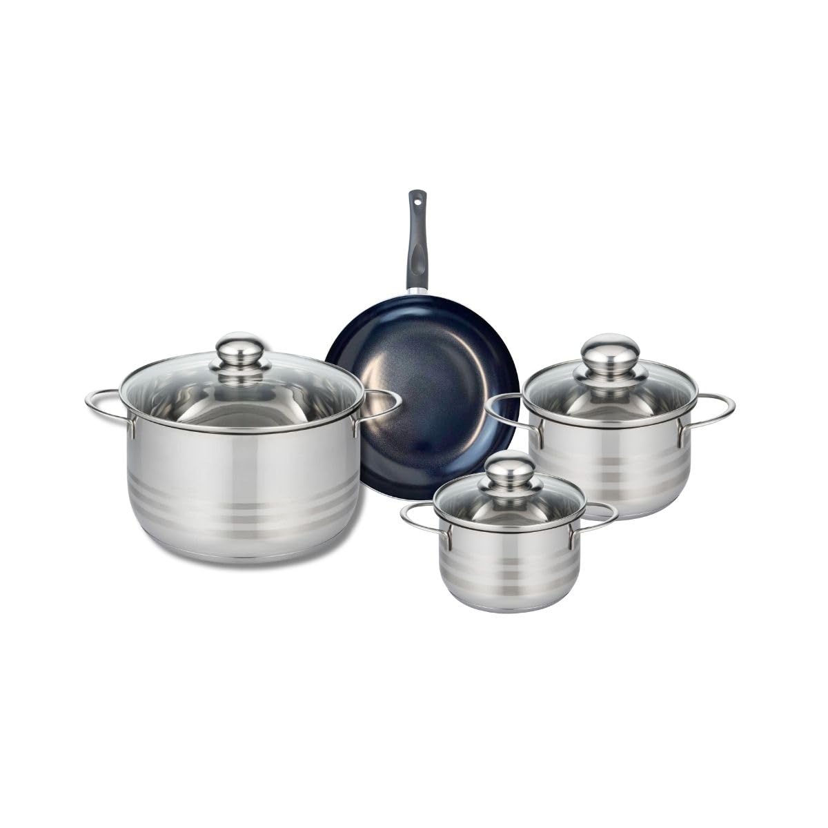 Faitouts ELO Prima Brillant en inox pour éliminer l'accroche des aliments sur plaque induction