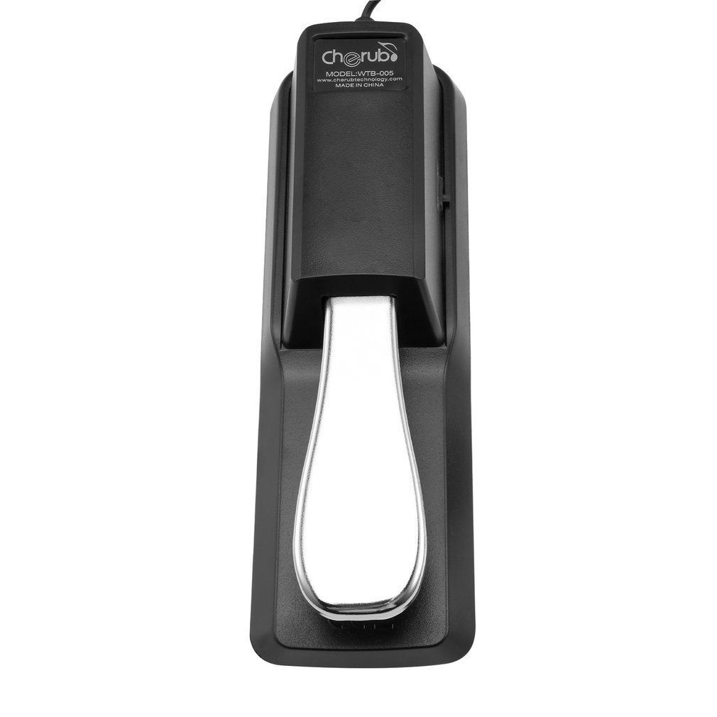 Pedal Piano, Pedal Sustain, Pedales para Teclados Electrónicos, Pedal de Sostenido, Pedal de Resonancia para Teclados y Pianos Digitales, Compatible con todos los teclados eléctricos-Universal