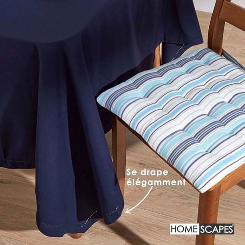 Nappe de table en tissu 100% coton de qualité supérieure uni