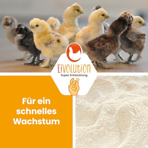 Eivolution 2kg Premium Bierhefe für Hühner: Mauserhilfe, reich an Vitaminen & Mineralstoffen - Multivitamin-Zusatz für Hühner und Nutztiere