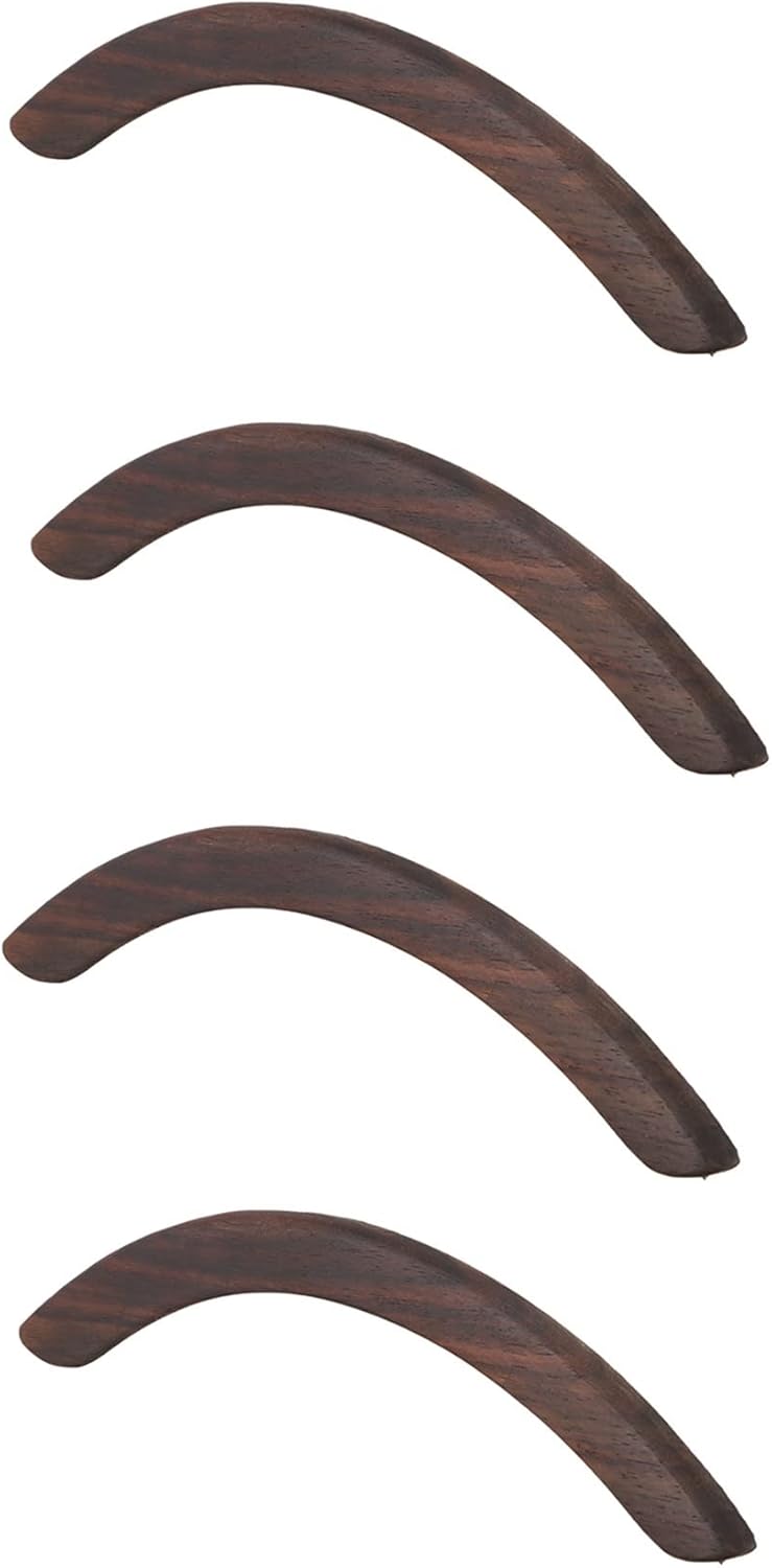 4X Rosewood Figured Solid Guitar Arm Rest Guitar Parts & Accessories Replacement for 39-41 Inch Acoustic Guitar