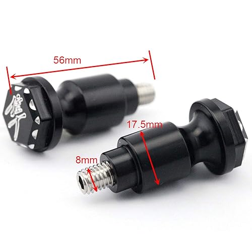 Miniatura 2 de Pernos de barra de agarre deslizantes de basculante, tornillo de pulgar del asiento trasero compatible con Suzuki Hayabusa GSX1300R 1999-2020 2019