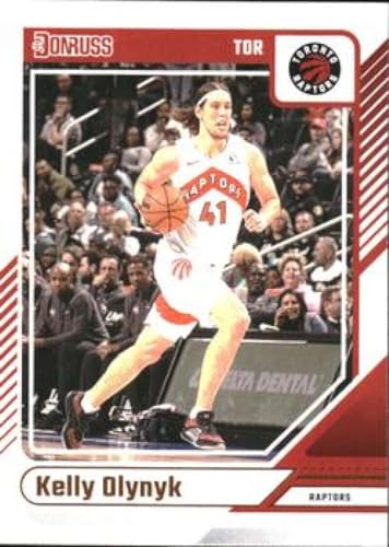 2024-25 Donruss #42 Kelly Olynyk Toronto Raptors Official Basketball Card in Raw (NM or Better) Condition