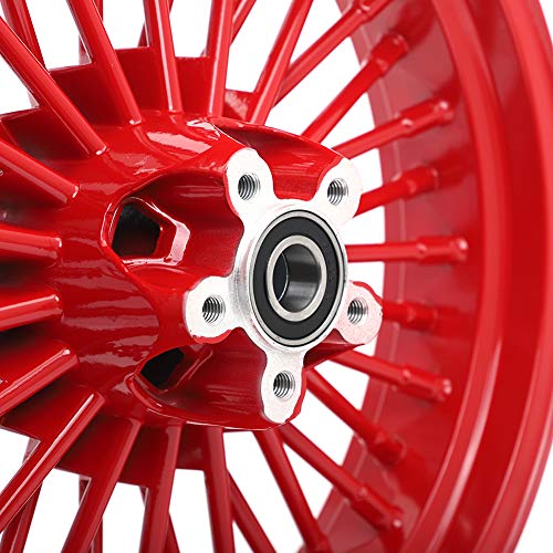 Tarazon 21Inch 21X2.15 16X3.5 Fat Spoke Front Rear Wheels Rims Set For Harley Dyna Super Glide, Low Rider, Street Bob, Wide Glide (Fit Front Axle Size 3/4" And 25Mm) #TOP4