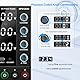 Labornetzgerät einstellbar 120V 3A, Variables DC-Netzteil mit USB-A/Typ-c-Schnellladeanschluss, hochpräzise 4-LED-Anzeige Bank Encoder-Regler-Stromversorgung