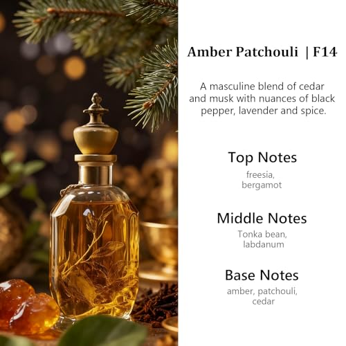 Image of C Classy Hanging Car Air Freshener 2 Pack, Amber Patchouli Essential Oil Diffuser, Long-Lasting Fragrance, Cute Glass Bottle Car Accessories for Women & Men, Made in USA