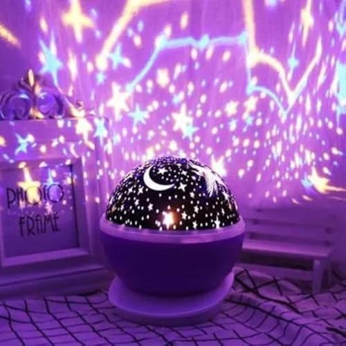 Luminária Projetor Estrelas 360º Galaxy Abajur Star Master