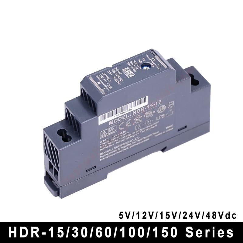 Alimentation sur rail DIN 12V stable et ultra-mince pour tableau - 3