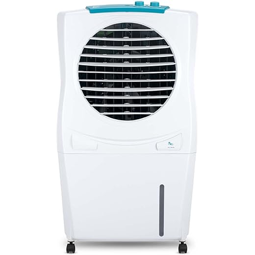 Symphony Ice Cube 27 Personal Air Cooler For Home with Powerful Fan, Honeycomb Pads, i-Pure Technology and Low Power Consumption (27L, White)