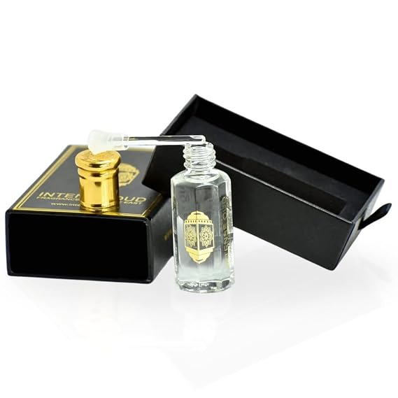 Inaya Arabian Perfume Oils For Women 12ML (0.40 OZ) - Fragrance Oil with Zesty Citrus, Sweet Vanilla and Soft Musk - Long lasting Concentrated Perfume Oil in an Elgeant Black Gift Box