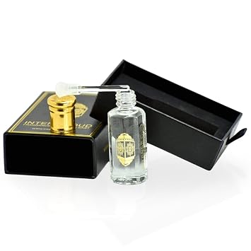 Inaya Arabian Perfume Oils For Women 12ML (0.40 OZ) - Fragrance Oil with Zesty Citrus, Sweet Vanilla and Soft Musk - Long lasting Concentrated Perfume Oil in an Elgeant Black Gift Box